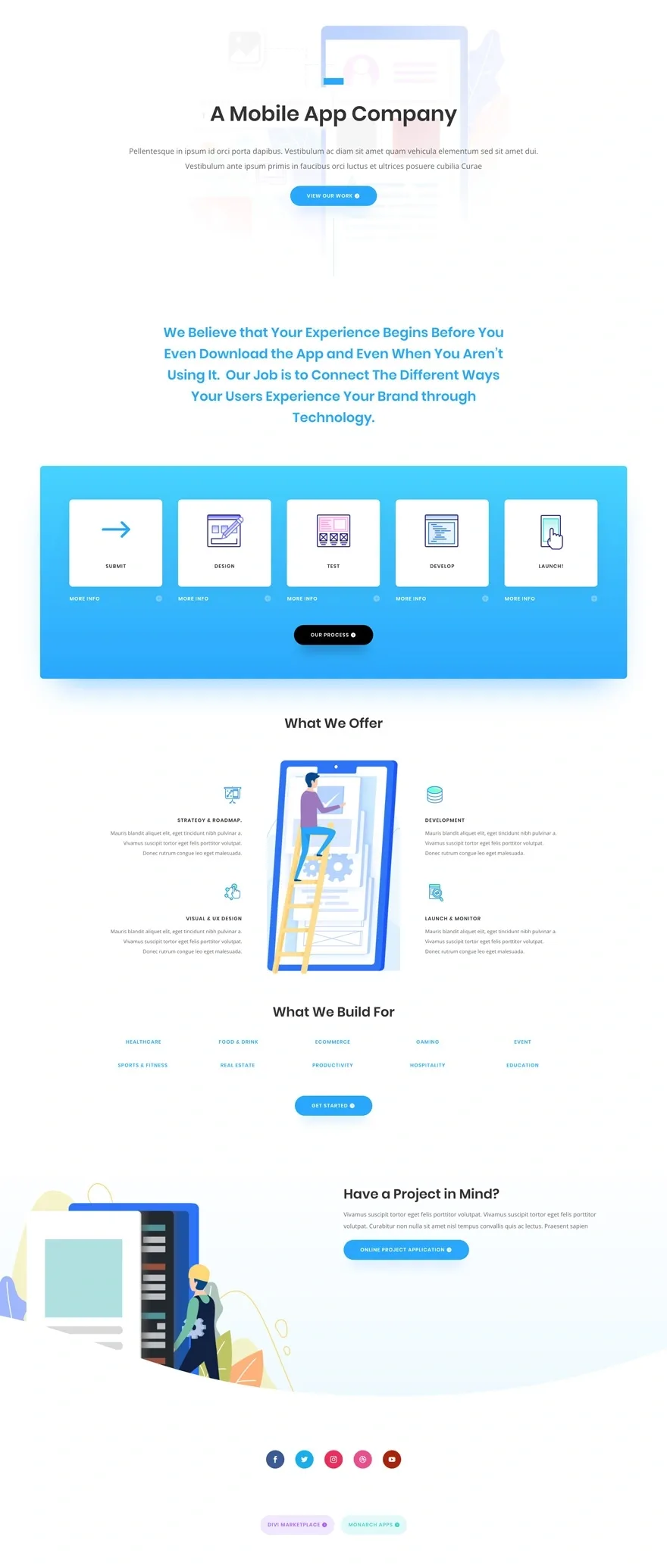 App Developer 软件App产品WordPress模板