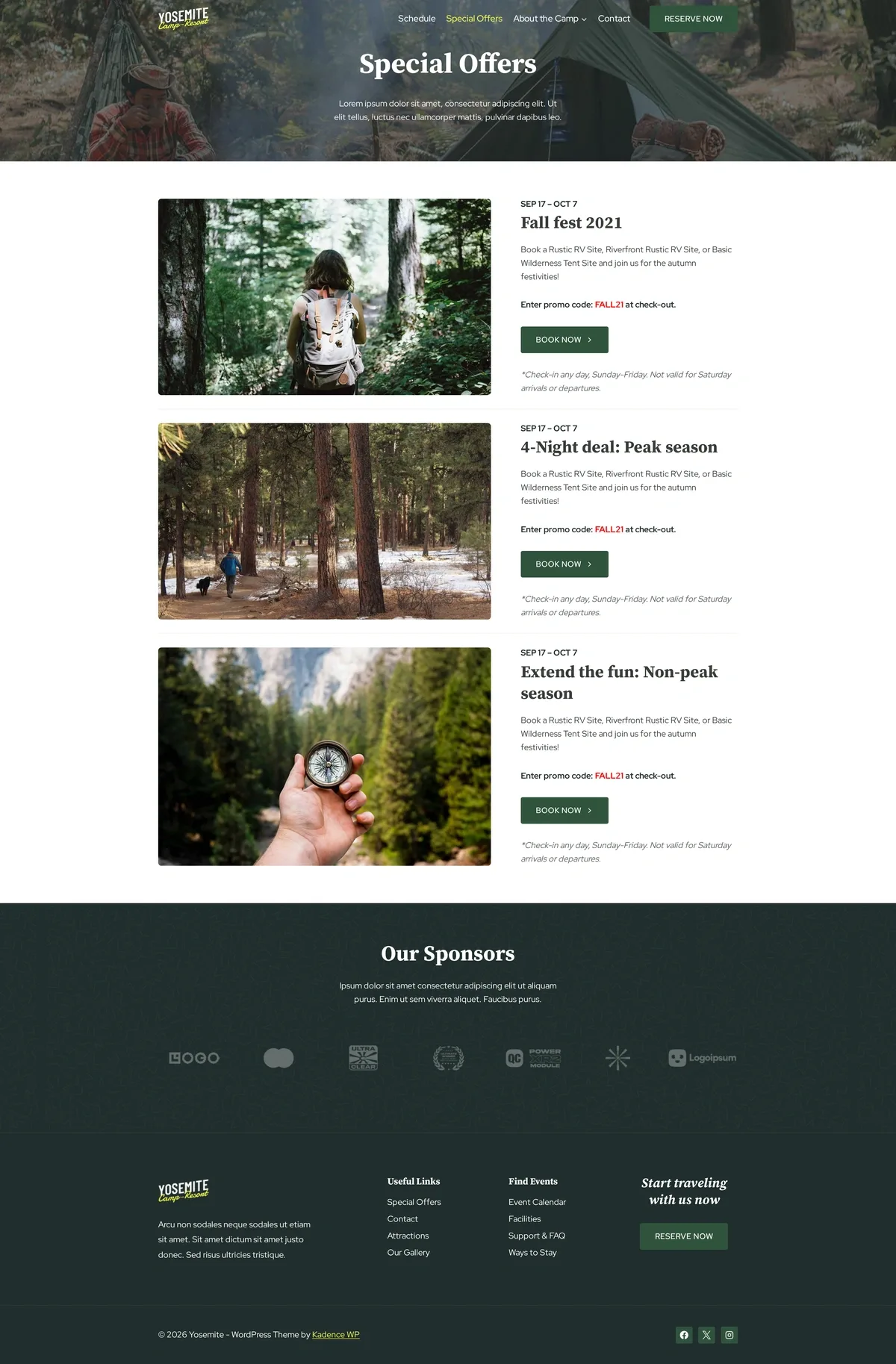 Yosemite 特别优惠
