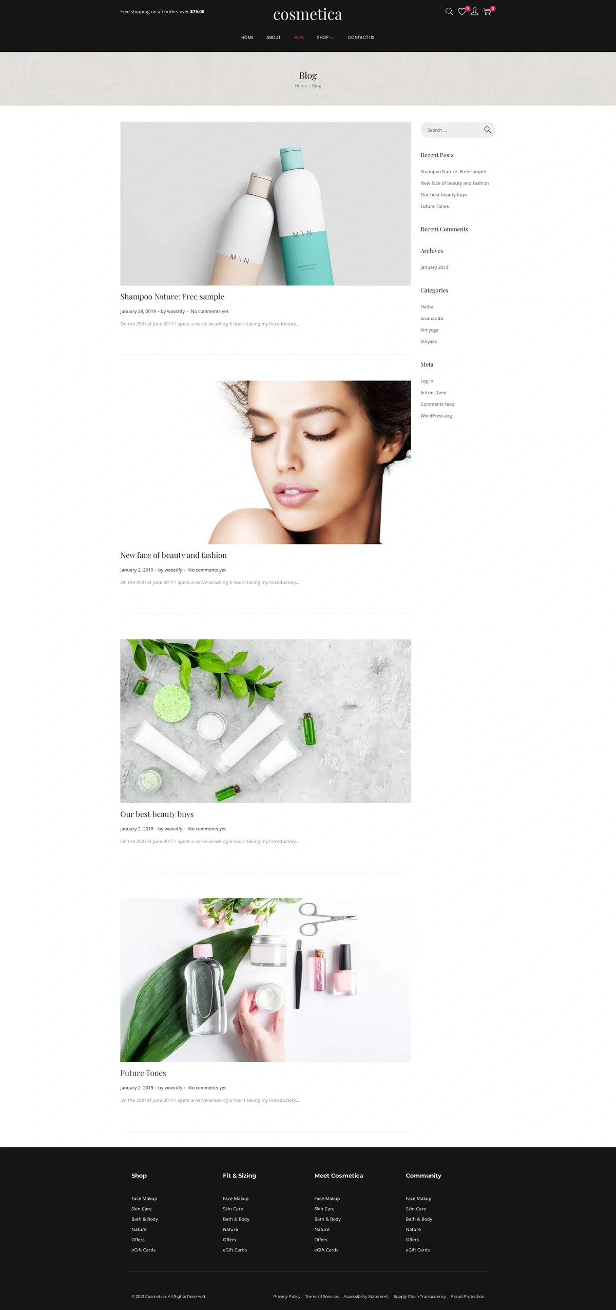 Cosmetica – Cosmetic Store Cosmetic Store 03 Blog
