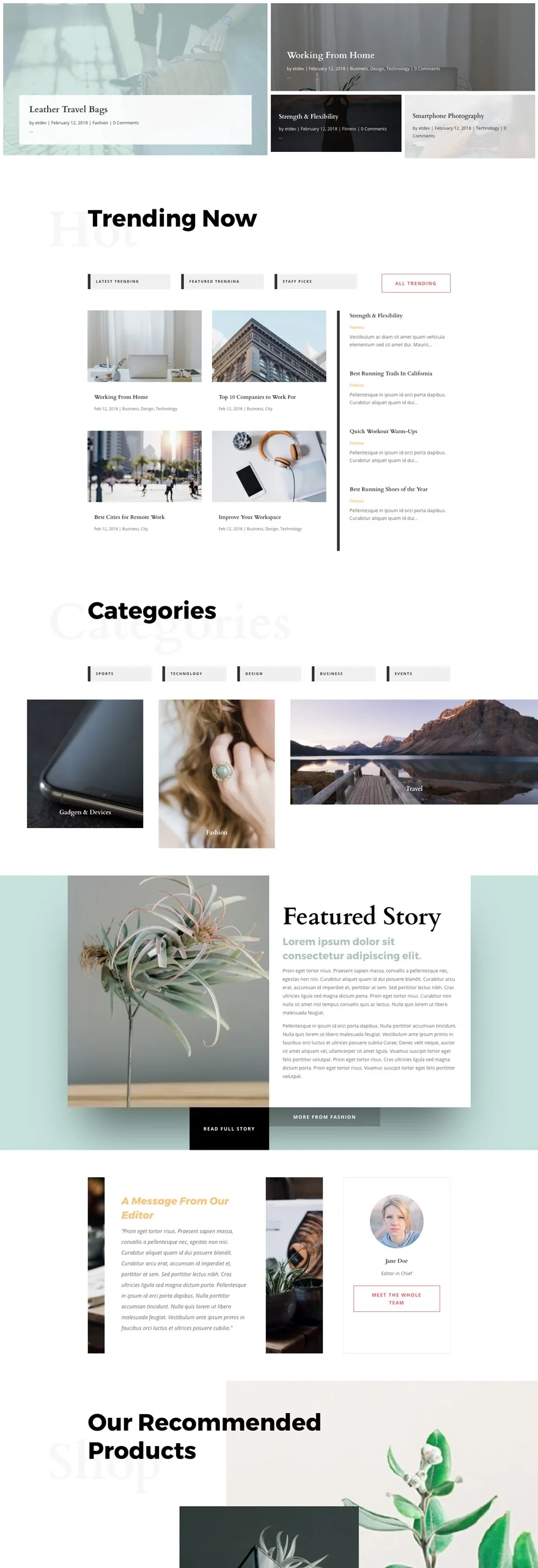 Magazine 资讯博客WordPress模板
