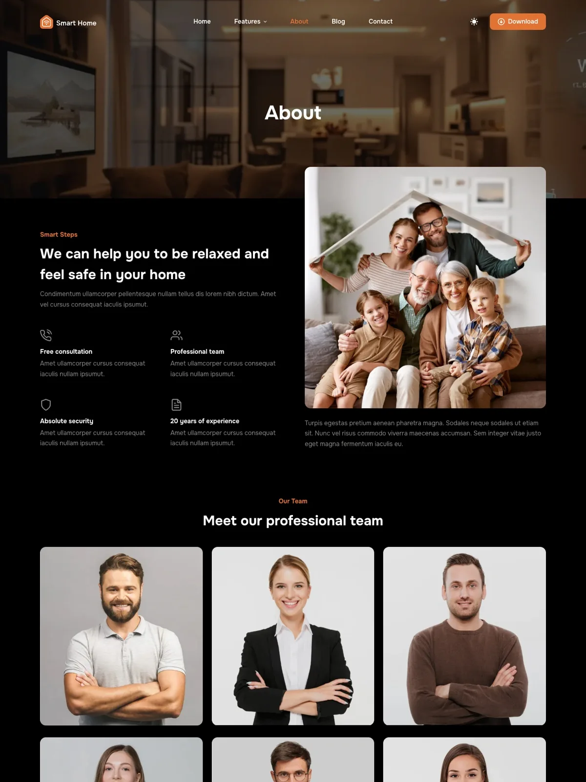 Smart Home 02 关于页面