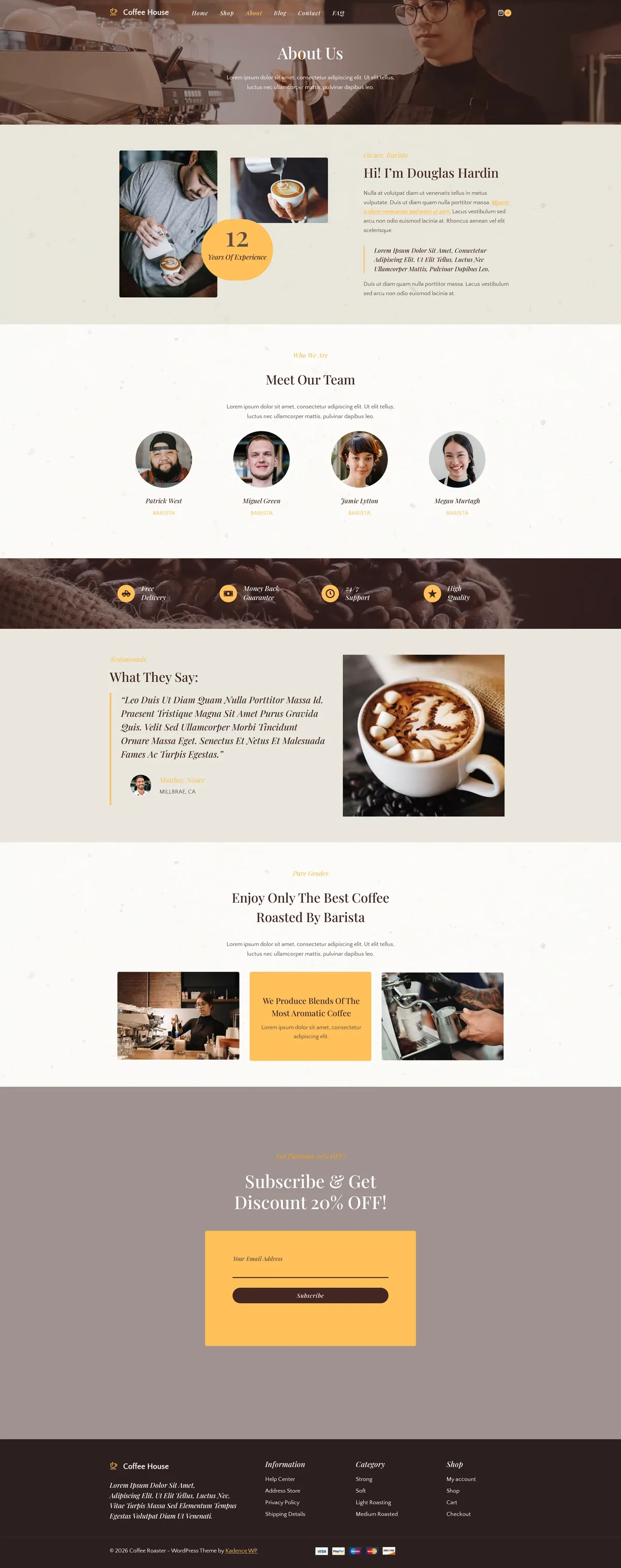 Coffee Roaster 03 关于