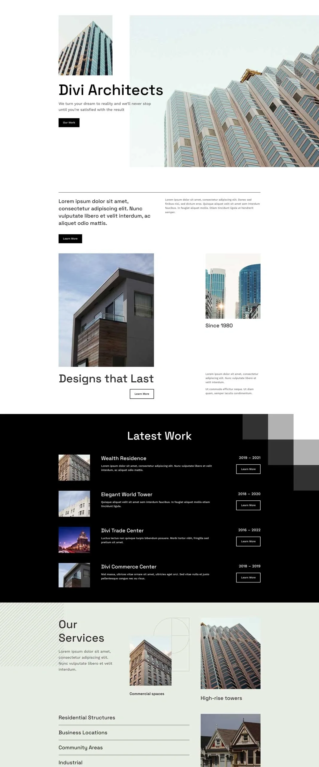 Architect 建筑室内设计WordPress模板
