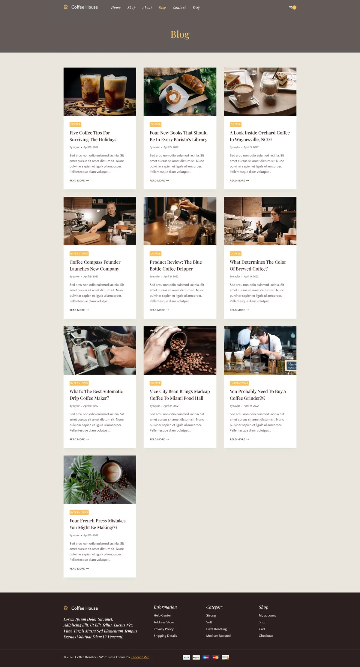 Coffee Roaster 04 部落格