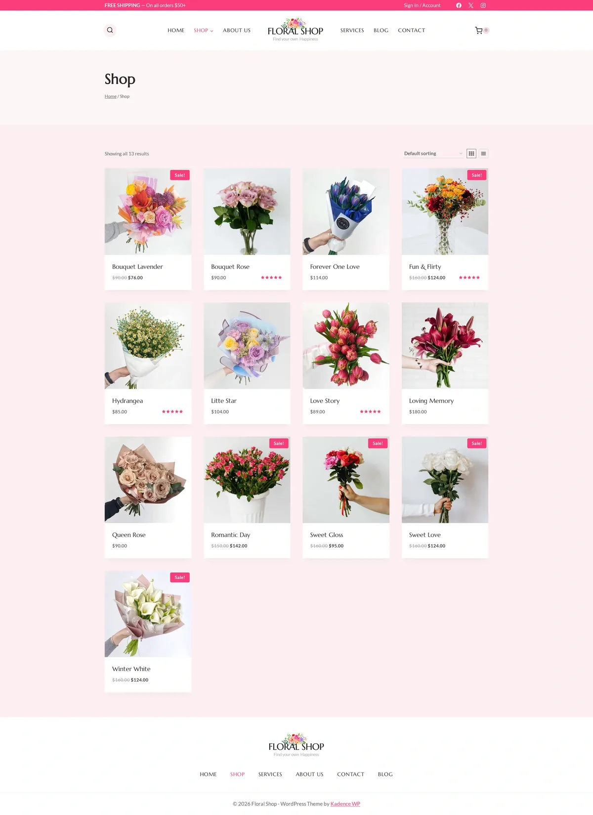 Floral Shop 02 商店展开