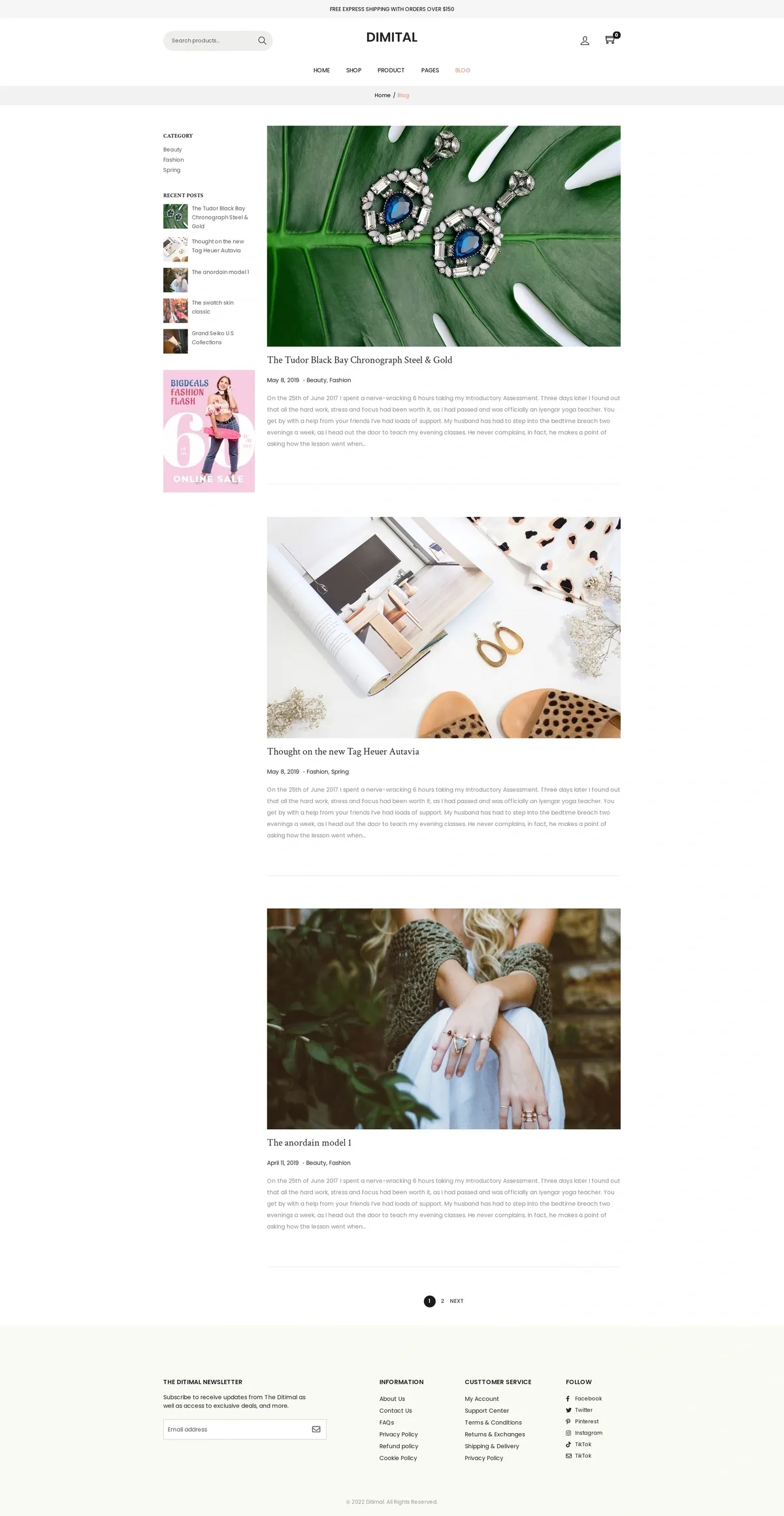 Ditimal Food Store New Pro 05 Blog