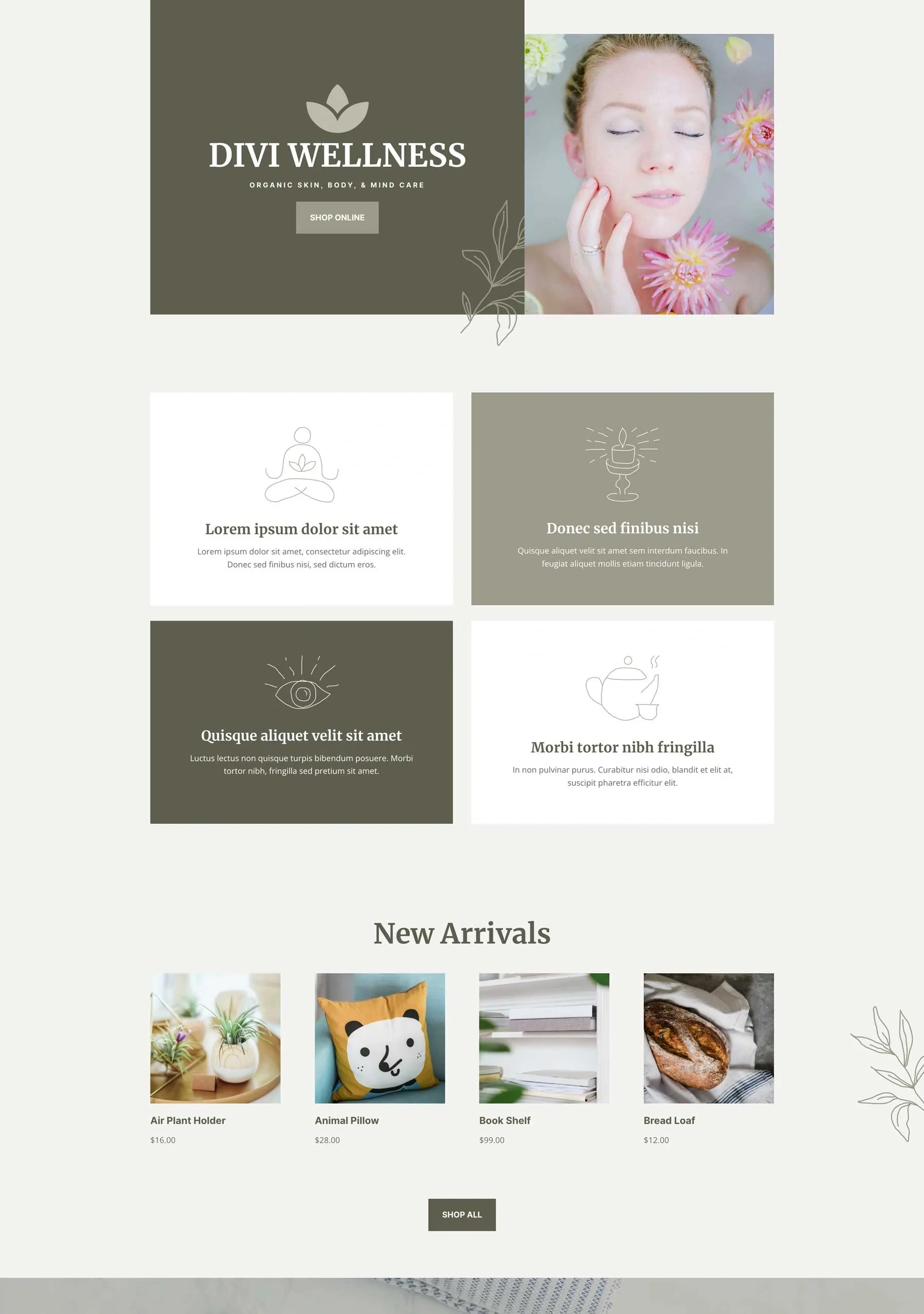 Wellness 健康养生WordPress模板