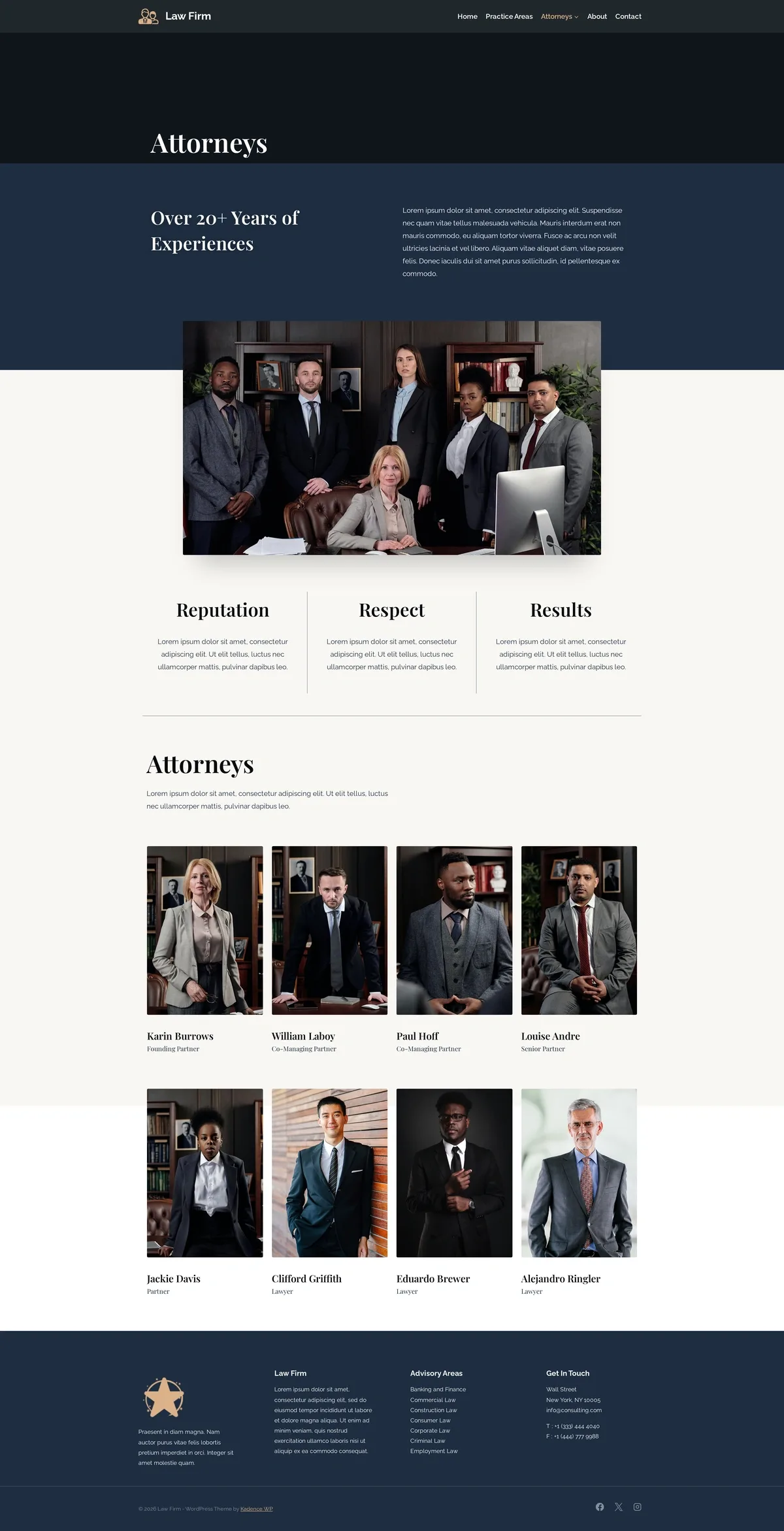 Law Firm 律师展开