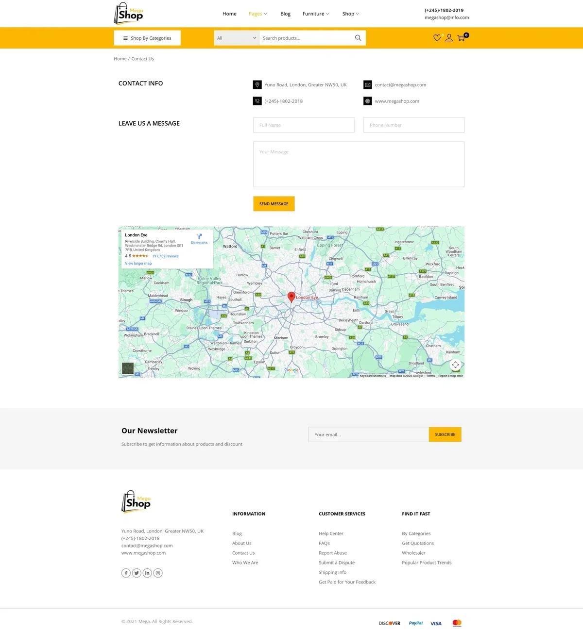 Mega Shop Shop 03 Contact Us