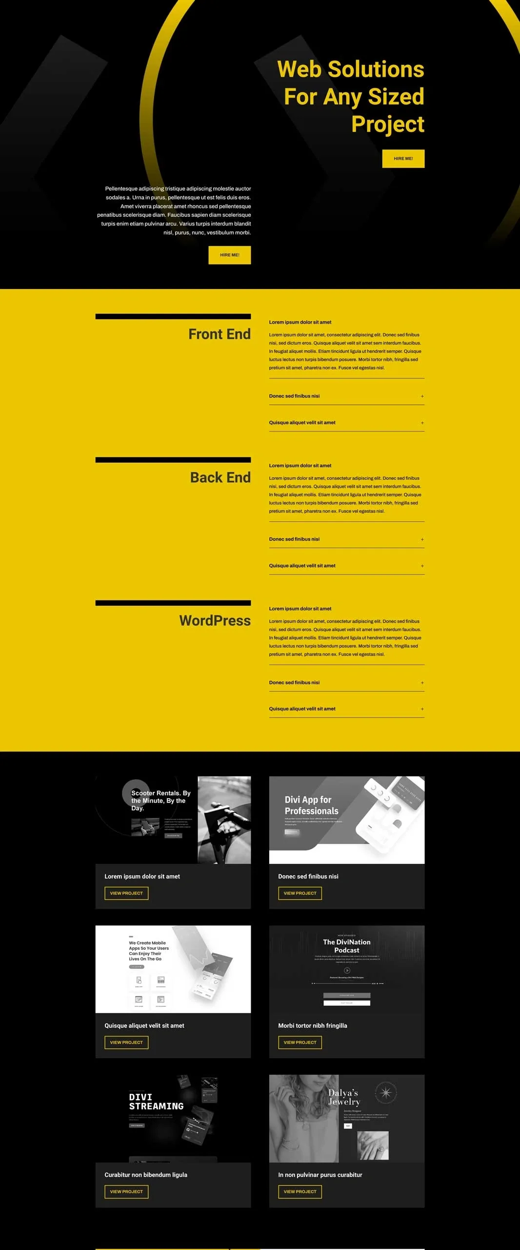 Web Developer 软件App产品WordPress模板
