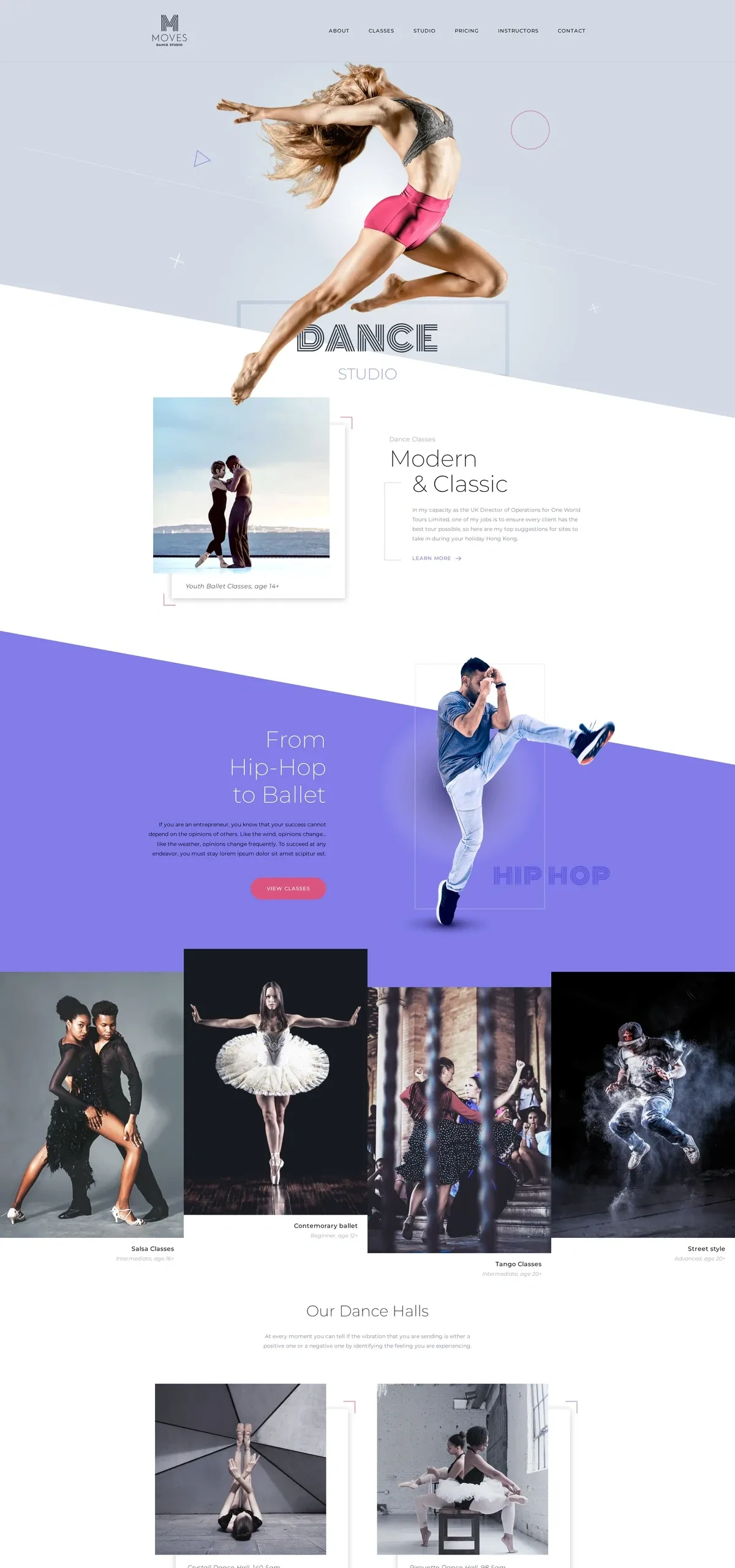 Moves 生活品牌WordPress模板