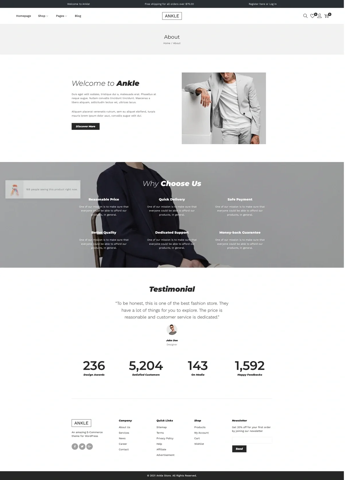 Ankle – Black & White Fashion Black White Fashion 03 About